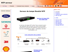 Tablet Screenshot of fr.atomic-clock.galleon.eu.com